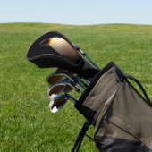 Black 4 Luxe Golf Driver Cover, Kaiserpinguin Headcover (In SItu)