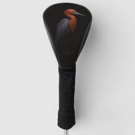 Black 4 Luxe Golf Driver Cover, Reddish Egret Headcover