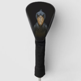 Black 4 Luxe Golf Driver Cover, Shoebill Bird Golf Headcover