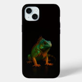 Black 4 Luxe, Green Iguana Case-Mate iPhone Hülle (Rückseite)