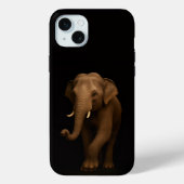 Black 4 Luxe, Indian Elephant iPhone 15 Plus Case-Mate iPhone Hülle (Rückseite)