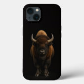 Black 4 Luxe iPhone 13, American Bison Case-Mate iPhone Hülle (Rückseite)