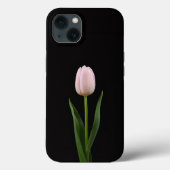 Black 4 Luxe iPhone 13, Blush Pink Tulip Case-Mate iPhone Hülle (Rückseite)