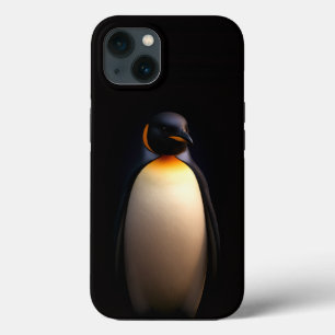 Black 4 Luxe iPhone 13 Case, Kaiser Penguin Case-Mate iPhone Hülle