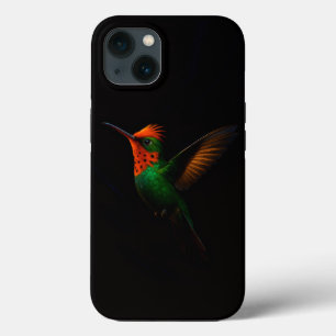Black 4 Luxe iPhone 13 Fall, Tufted Coquette Bird Case-Mate iPhone Hülle