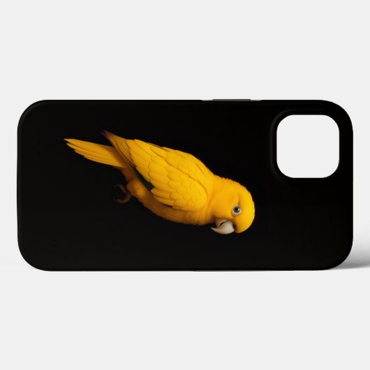 Black 4 Luxe iPhone 13, Golden Parakeet Case-Mate iPhone Hülle (Rückseite (Horizontal))