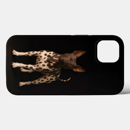 Black 4 Luxe iPhone 13, Hairless Terrier Case-Mate iPhone Hülle (Rückseite (Horizontal))
