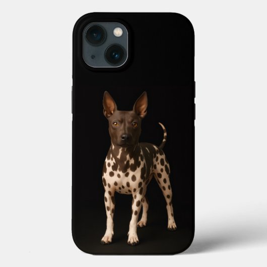 Black 4 Luxe iPhone 13, Hairless Terrier Case-Mate iPhone Hülle (Rückseite)