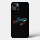 Black 4 Luxe iPhone 13, Mandarin Dragonet Fisch Case-Mate iPhone Hülle (Rückseite)