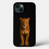 Black 4 Luxe iPhone 13, Noble Lioness Case-Mate iPhone Hülle (Rückseite)