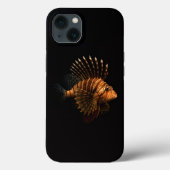 Black 4 Luxe iPhone 13, Red Lionfish Case-Mate iPhone Hülle (Rückseite)