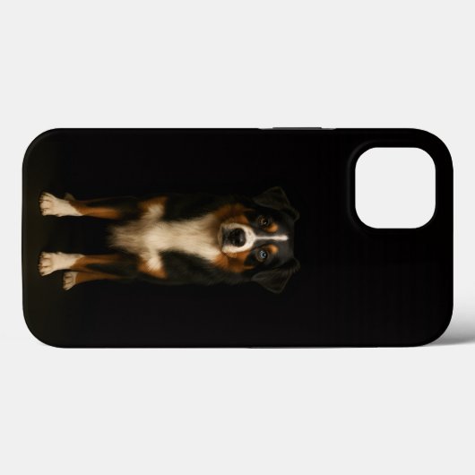 Black 4 Luxe iPhone 13, Wise Australian Shepherd Case-Mate iPhone Hülle (Rückseite (Horizontal))