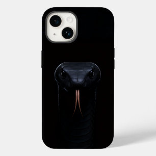 Black 4 Luxe iPhone 14 Case-Mate, Black Mamba Case-Mate iPhone 14 Hülle