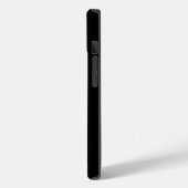 Black 4 Luxe iPhone 14 Case-Mate, Kaiser Pinguin Case-Mate iPhone Hülle (Rückseite / Links)