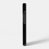 Black 4 Luxe iPhone 14 Case-Mate, Kaiser Pinguin Hülle (Linke Seite)