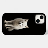 Black 4 Luxe iPhone 14 Mate, Ivory Arctic Fox Case-Mate iPhone Hülle (Rückseite (Horizontal))