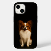 Black 4 Luxe iPhone 14 Mate, Refined Papillon Case-Mate iPhone Hülle (Rückseite)