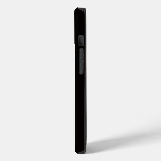 Black 4 Luxe iPhone 14 Mate, Stylish Ermine Case-Mate iPhone Hülle (Rückseite / Links)