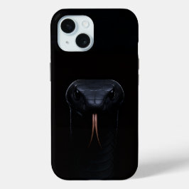 Black 4 Luxe iPhone 15 Case-Mate, Black Mamba Case-Mate iPhone Hülle