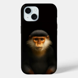 Black 4 Luxe iPhone 15 Case-Mate, Red Douc Langur Case-Mate iPhone Hülle