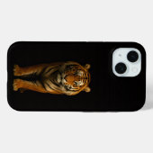 Black 4 Luxe iPhone 15 Case, Noble Tiger Case-Mate iPhone Hülle (Rückseite (Horizontal))