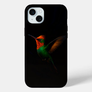 Black 4 Luxe iPhone 15 Plus, Tufted Coquette Bird Case-Mate iPhone Hülle