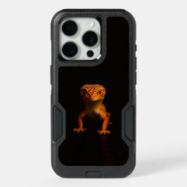 Black 4 Luxe iPhone 15 Pro, Leopard Gecko