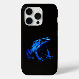 Black 4 Luxe iPhone 15 Pro Mate, Blue Frog Case-Mate iPhone Hülle