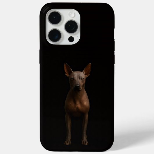 Black 4 Luxe iPhone 15 Pro Max, Argentina Pila Dog Case-Mate iPhone Hülle (Rückseite)
