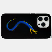 Black 4 Luxe iPhone 15 Pro Max, Blue Ribbon Eel Case-Mate iPhone Hülle (Rückseite (Horizontal))