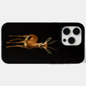 Black 4 Luxe iPhone 15 Pro Max, Elegant Gazella Case-Mate iPhone Hülle (Rückseite (Horizontal))