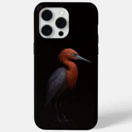 Black 4 Luxe iPhone 15 Pro Max, Reddish Egret Case-Mate iPhone Hülle