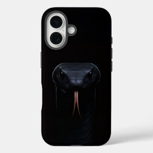 Black 4 Luxe iPhone 16 Case-Mate, Black Mamba Hülle