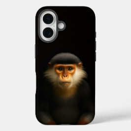 Black 4 Luxe iPhone 16 Case-Mate, Red Douc Langur iPhone 16 Hülle