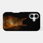 Black 4 Luxe iPhone 16 Case-Mate, Red Squirrel Hülle (Rückseite (Horizontal))