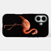 Black 4 Luxe iPhone 16 Case-Mate, rosa Flamingo Case-Mate iPhone Hülle (Rückseite (Horizontal))