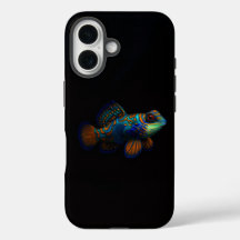 Black 4 Luxe iPhone 16 Mate, Dragonet Mandarin