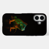 Black 4 Luxe iPhone 16 Mate, Green Iguana Case-Mate iPhone Hülle (Rückseite (Horizontal))