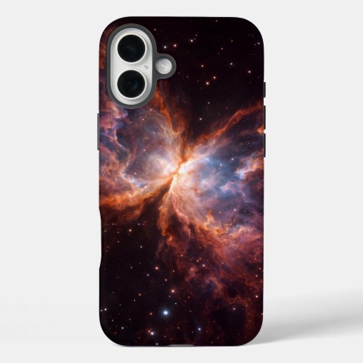 Black 4 Luxe iPhone 16 Plus, Butterfly Nebula Case-Mate iPhone Hülle (Rückseite)