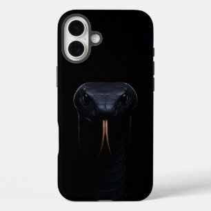 Black 4 Luxe iPhone 16 Plus Case-Mate, Black Mamba Hülle