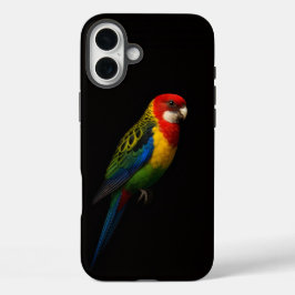 Black 4 Luxe iPhone 16 Plus, Eastern Rosella iPhone 16 Plus Hülle