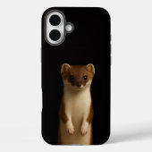 Black 4 Luxe iPhone 16 Plus, Elegant Weasel Case-Mate iPhone Hülle (Rückseite)