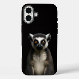 Black 4 Luxe iPhone 16 Plus, Gentle Lemur iPhone 16 Plus Hülle