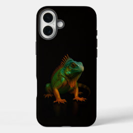 Black 4 Luxe iPhone 16 Plus, Green Iguana iPhone 16 Plus Hülle