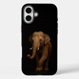 Black 4 Luxe iPhone 16 Plus, Indian Elephant iPhone 16 Plus Hülle