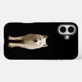Black 4 Luxe iPhone 16 Plus, Ivory Arctic Wolf Case-Mate iPhone Hülle (Rückseite (Horizontal))