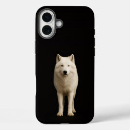 Black 4 Luxe iPhone 16 Plus, Ivory Arctic Wolf iPhone 16 Plus Hülle