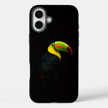 Black 4 Luxe iPhone 16 Plus, Keel Billed Tucan