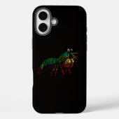 Black 4 Luxe iPhone 16 Plus, Mantis Shrimp Case-Mate iPhone Hülle (Rückseite)