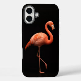 Black 4 Luxe iPhone 16 Plus Mate, rosa Flamingo iPhone 16 Plus Hülle
